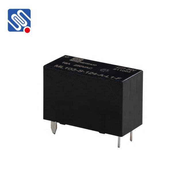 Meishuo ML103-S-124-A-L1-F 24V DC 20A Single Coil Magnetic Relay for Smart Home