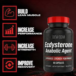 Cápsulas de Ecdisterona OEM ODM para Aumentar la Masa Muscular Magra |   Potenciador de Fuerza de Alta Potencia |   Fabricante Certificado por GMP - Product Image 3