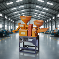 Machine à décortiquer le riz combinée pour usage agricole et domestique Shuangchao OEM 6NF-40-26, 380V/220V AC 2.2kW, garantie 3 mois, CN