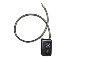 Cadenas à câble en acier à combinaison à 4 chiffres avec télécommande pour maison, moto et vélo, alarme 110 dB, étanche IP55, portée supérieure à 40 m - Product Image 1