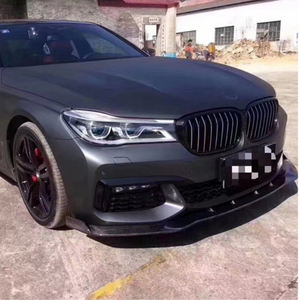 Kits de carrosserie de style HM, lèvre avant de haute qualité pour <span class=keywords><strong>BMW</strong></span> Série 7 M760 <span class=keywords><strong>750</strong></span> G11 G12 <span class=keywords><strong>2019</strong></span>+, lèvre de pare-chocs avant en fibre de carbone - Product Image 5