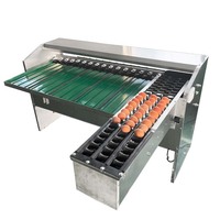Machine de tri des œufs à 5 niveaux pour cailles, canards, poulets, œufs frais/salés, machine de tri des œufs par poids, machine de classement des œufs