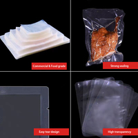 Sacs sous vide en Mylar pour aliments, personnalisables avec logo, en plastique, vente directe usine Chine