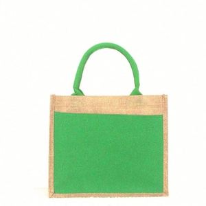 Bolsa de Yute Personalizada al por Mayor, Ecológica, para Compras, Uso Diario, Gimnasio - Product Image 2