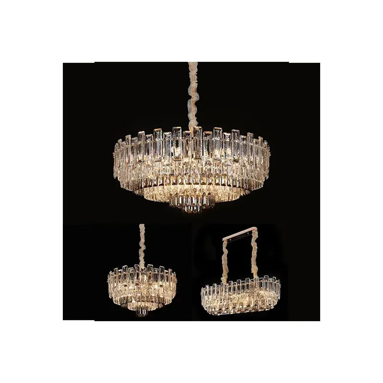 Led modern crystal chandeliers rustic bedroom dining light fixtures lighting chandeliers ceiling luxury gold