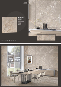 Carreaux de porcelaine sculptés 1000x1000mm, design moderne, pour sols et murs, pour extérieur, salle de bain et usage commercial - Product Image 5