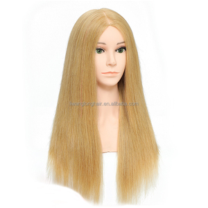 หัวหุ่นฝึกทำ<span class=keywords><strong>ผม</strong></span>หญิง ยิ้มแย้ม พร้อมไหล่และแต่งหน้า <span class=keywords><strong>ผม</strong></span>แท้ 100% จากโรงงานซูชาง - Product Image 6