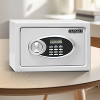 CEQSAFE Beliebter Elektronischer Digitaler Mini-Tresor für Büro und Zuhause zum Aufbewahren von Geld