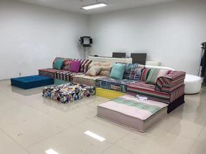Sofa Modular Apartemen Bentuk U Minimalis, Set Sofa Mahjong Nyaman, Sofa Bed Daybed - Product Image 4