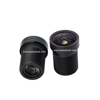 Objectif optique 5MP pour vision nocturne professionnelle, capteur 1/2.7", monture M12, angle de vue 135°, longueur focale 2.93mm, pour vision nocturne en basse lumière