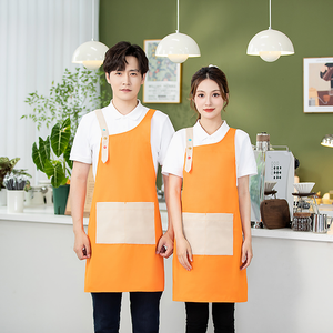 Biểu Tượng Tùy Chỉnh Thiết Kế Miễn Phí Cross-Trở Lại Không Tay Tạp Dề Bền Tái Sử Dụng Polyester Thời Trang Với Đầy Màu Sắc Khóa - Product Image 4