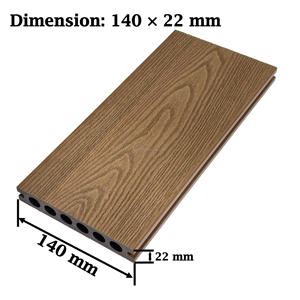 Tarima de <span class=keywords><strong>Exterior</strong></span> Teka Walnut Antique Light Gray, Acabado Tipo <span class=keywords><strong>Madera</strong></span> Refinada, Tarima de WPC (Compuesto de <span class=keywords><strong>Madera</strong></span> y Plástico) Premium - Product Image 2