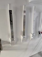 YJL Top Fashion 300 lbs barre d'appui de salle de bain rabattable pour les personnes âgées utilisant les toilettes indépendamment