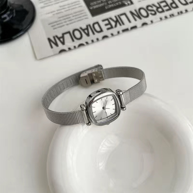 Classic Business Women's Watch with Stainless Steel Strap, Small Wrist, Women's Quartz Watch, Date Waterproof Watch