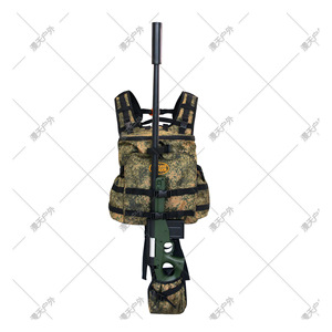 Sac à dos tactique d'extérieur en tissu Oxford camouflage, multi-poches, pour la pêche, la randonnée, le camping, la chasse, avec bandoulière unisexe - Product Image 4