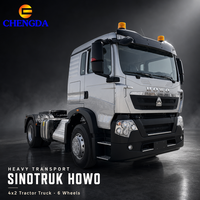 Camion tracteur lourd d'occasion Sinotruck 4x2 HOWO 6 roues