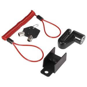 Verrou de frein à disque antivol pour <span class=keywords><strong>Xiaomi</strong></span> <span class=keywords><strong>M365</strong></span> <span class=keywords><strong>Pro</strong></span> 1S Essential Pro2 Accessoires de scooter électrique Verrou avec corde - Product Image 2