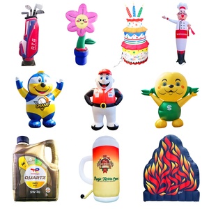 Popolare Air Dancer mimetico tubo gonfiabile uomo ristorante pubblicitario che sventola vendita diretta della fabbrica <span class=keywords><strong>di</strong></span> benvenuto gonfiabile mascotte - Product Image 3