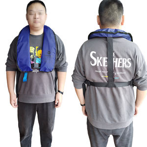 سولاس المعتمدة مزدوجة بالون غرفة مزدوجة البحرية نفخ سترة نجاة - Product Image 5