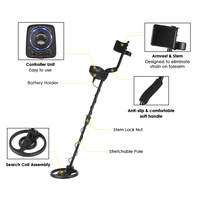2019 gros GC1065 Écran LCD détecteur de Métaux D'or Souterrain Détecteur De Trouveur Pinpointer Chasseur de Trésor Kit Pour La Recherche