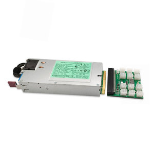 พาวเวอร์ซัพพลายเซิร์ฟเวอร์ PLC รุ่น DPS-1200FB-1 และ DPS-1200SB กำลังไฟ 1200W พร้อมบอร์ดแยกสาย 17 พอร์ต และสายแปลง 6PIN เป็น 6+2PIN จำนวน 17 เส้น รุ่น Psu 120 - Product Image 6