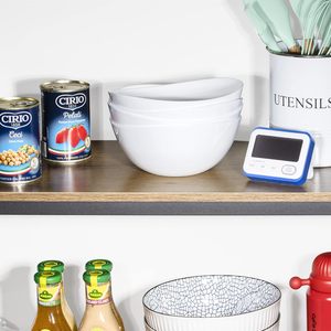 Ensaladeras grandes, cuencos de plástico de 42oz para servir ensaladas, fideos Ramen, sopa, avena, cereales, aperitivos, palomitas de maíz, cuencos de Cocina, Microondas - Product Image 5