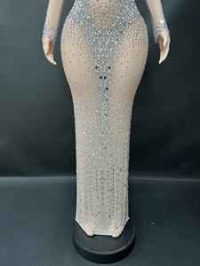 Novance Y5813 in Offerta con Mantella Laterale, Nuovo Stile di Alta Qualità, Abito da Sera Modesto Stile <span class=keywords><strong>Angelo</strong></span> Lungo fino al Pavimento - Product Image 5