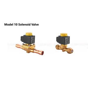 Pieza de refrigeración para almacenamiento en frío, válvula solenoide, piezas de repuesto para unidad de condensación, modelo SV, válvulas solenoide SAE ODF