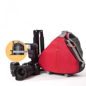 Fotoğraf üçgen çanta SLR kamera çantası eğlence astar omuz eğimli çapraz kamera çantası uygulanabilir fotoğrafçı