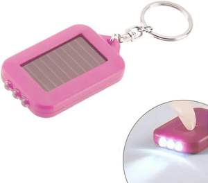 Lampe Torche LED Solaire Puissante Rechargeable en Gros, 3 LED, Porte-clés, Lampe Solaire Multifonction, Lampe de Poche - Product Image 6