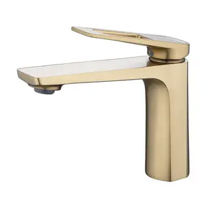 Ablinox UPC CUPC Standard moderno dorato monocomando in ottone bagno risparmio idrico rubinetto lavabo per bagno