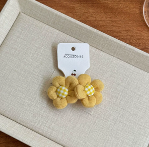 Bande de <span class=keywords><strong>cheveux</strong></span> florale élastique pour enfants colorés avec détail de fleurs - Product Image 6