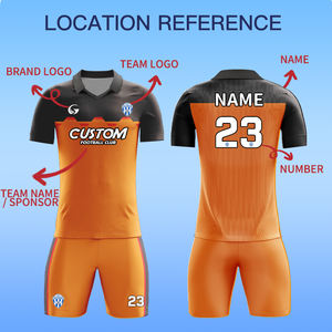 Uniformes de Fútbol al por Mayor para Hombre, Camisetas de Entrenamiento de Fútbol con Logotipo Personalizado con Impresión Digital, Ropa Deportiva de Secado Rápido para Clubes y Equipos X5518 - Product Image 3