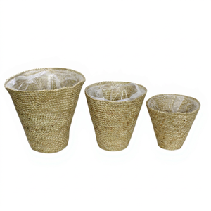 Macetas y Jardineras de Yute para Decoración del Hogar, Macetas Hechas a Mano para el Hogar - Product Image 1