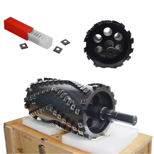 Power <b>Tools</b> Light Cutting Wood Thickness Planers Woodworking Machine Parts Planer Helical Spiral Cutter Head - Product Image 5