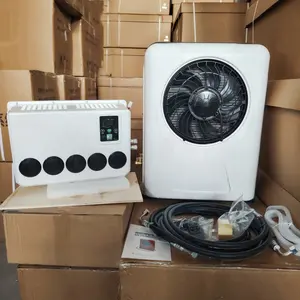 Van Tractor Trailer AC Unit System 24V Parking Air Conditioner DC 12V Air Conditioning For Truck