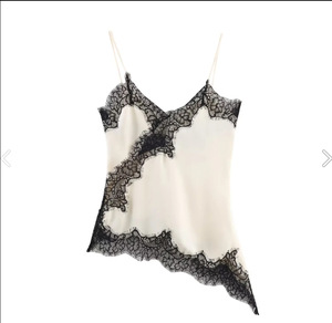 ชุดเดรสสายเดี่ยวลูกไม้แบบไม่สมมาตร ดีไซน์หรูหราและเซ็กซี่สำหรับผู้หญิง แฟชั่นทันสมัย - Product Image 5