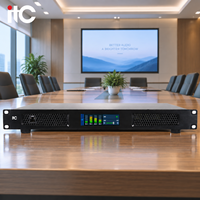 Toptan Taşınabilir Dijital Güç Amplifikatörü 4 Kanal Hifi Güç Amplifikatörü Sahne İçin Profesyonel Ses Güç Amplifikatörü
