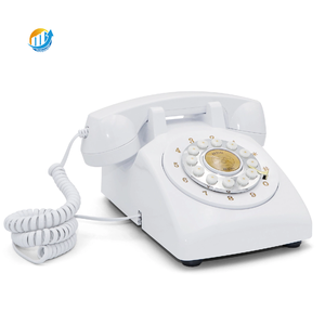 Téléphone <span class=keywords><strong>fixe</strong></span> rétro à fil, design créatif, style ancien, pour l'Europe - Product Image 1