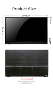 Monitor LCD Portátil Tipo C de 16 Pulgadas con Frecuencia de Actualización de 75Hz, Puerto USB C, Resolución 2560*1600 para Laptop, PS4, Switch - Product Image 5