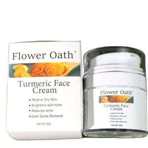 Cosmetic supplier Wonderful for fair skin anti acne Best for glowing skin Whitening Turmeric wrinkle remover Face cream