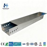 Bandeja Portacables de Grado Estructural para Construcción Industrial con Rieles Reforzados Galvanizados para Soporte de Largo Alcance
