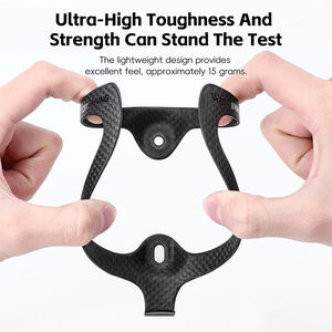 WEST BIKING OEM <span class=keywords><strong>Porte</strong></span>-bouteille universel en fibre de carbone pour <span class=keywords><strong>vélo</strong></span> <span class=keywords><strong>Porte</strong></span>-bouteille stable et léger pour <span class=keywords><strong>vélo</strong></span> <span class=keywords><strong>avec</strong></span> outil à vis - Product Image 5