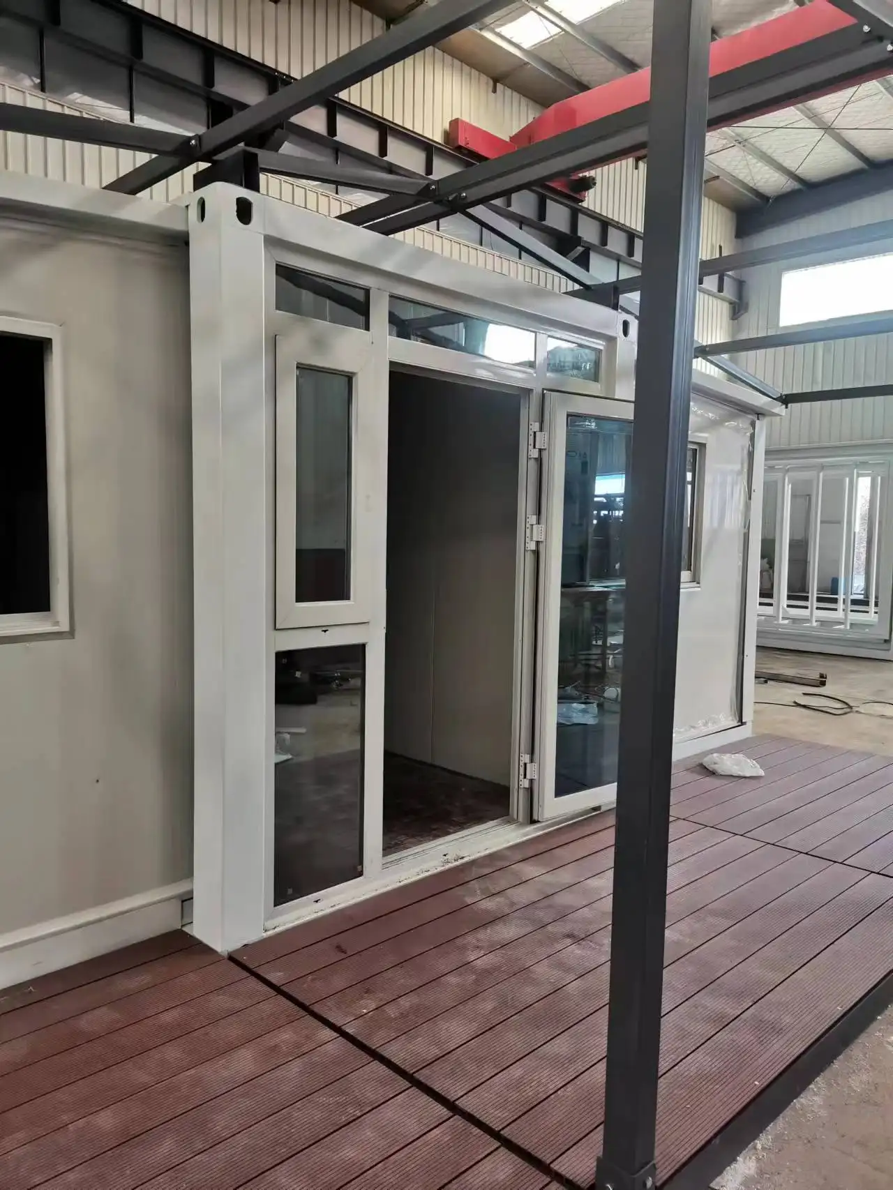 Goedkope Groothandelsprijs Luxe Huis Australië Stalen Huis Anti-Corrosie Uitbreidbare Huiscontainer Huizen Met Platform