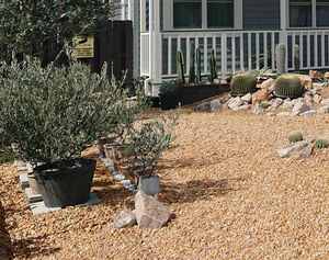 Granit de pierre naturelle très durable populaire petit mélange pierre de gravier spécialisée jaune blanc avec drainage - Product Image 6