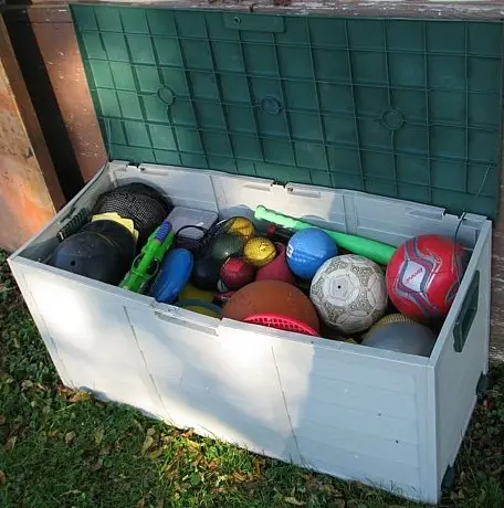 Tuin Outdoor Opslag Plastic Box Utility Borst Kussen Schuurtje Doos 290L Patio Speelgoed