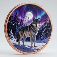 Pièce de monnaie américaine en cuivre pur 999 de 1 oz, pièce de monnaie commémorative personnalisée en relief 3D, pour cadeaux patriotiques