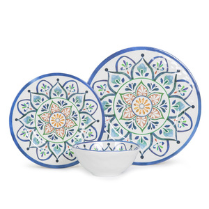 Conjunto De <strong>Jantar</strong> Pratos Home Kitchen Elegant Dinnerware, 12pack Professionnel Chinois Vaisselle Restaurant with Bowl - Product Image 6