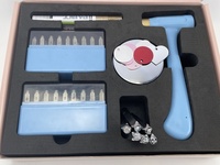 Kit d'estampage de lettres en métal personnalisé, outils d'emballage uniques, vente en gros