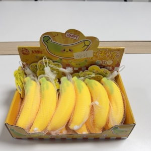 Juguete Blandito de Plátano de Simulación TPR, Juguete Antiestrés de Plátano Perezoso para Aliviar la Ansiedad, Fabricante de Juguetes de Plátano para Pedidos al por Mayor - Product Image 4